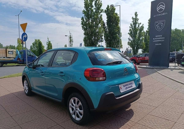 Citroen C3 cena 63900 przebieg: 35938, rok produkcji 2022 z Chmielnik małe 137